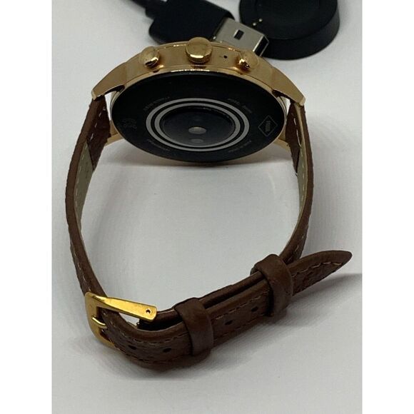 Fossil Gen 4 Authentic Digital Dial Smart Watch Custom Band FTW6015 QT455 - Picture 11 of 12